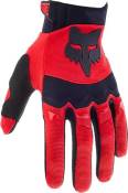 Fox Racing Dirtpaw Race Gloves, Fluorescent Red