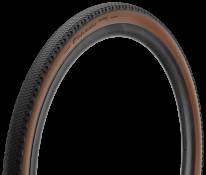 Pirelli Cinturato Classic Hard Terrain Gravel Tyre, Black/Tan Wall