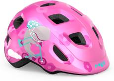 MET Hooray Kid's Helmet, Pink Whale