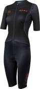 Zone3 Women's Aeroforce X II Short Sleeve Trisuit - Black