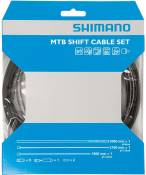 Câbles de dérailleur Shimano (VTT, câble en acier inoxydable) - Black