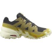 Salomon Speedcross 6 Trail Shoes - Black/Cress Green/Transparent Yellow