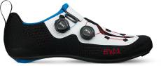 Chaussures de triathlon Fizik Transiro R1 Knit, Black/White