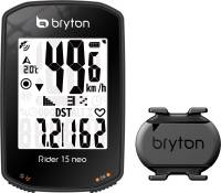 Bryton Rider 15C Neo GPS Cycle Computer Bundle, Black