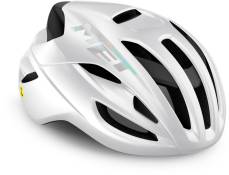 Casque de route MET Rivale (MIPS), White Holographic/Glossy