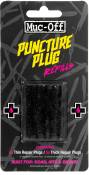 Muc-Off Puncture Plugs Tubeless Tyre Refill Pack, Black