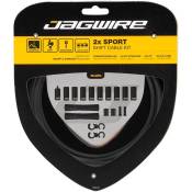 Jagwire 2x Sport Shift Gear Cable Kit, Black