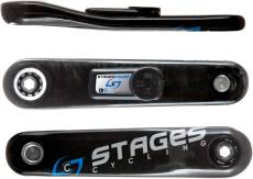 Capteur de puissance VTT Stages Cycling Power G3 L Stages Carbon GXP, Black