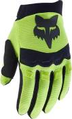 Fox Racing Youth Dirtpaw Race Cycling Gloves, Fluorescent Yellow