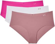 Under Armour Women's PS Hipster 3Pack - Pink Elixir/Halo Gray/Rebel Pink
