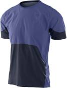 Maillot Troy Lee Designs Drift (manches courtes), Solid Dark Slate Blue