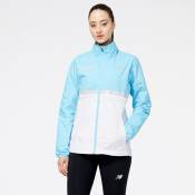 New Balance Women's London Marathon Windcheater Jacket - White