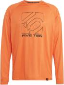 Five Ten Long Sleeve Jersey, Semi Impact Orange