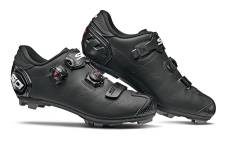 Sidi Dragon 5 SRS Matt Mega MTB Shoes (Wide), Matt Black
