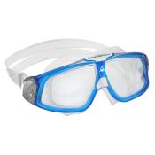 Lunettes de natation Aqua Sphere Seal 2.0 (verres transparents) - Blue/White