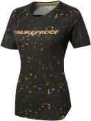 Nukeproof Blackline Womens Short Sleeve Jersey (Gold Spec), Black/Gold