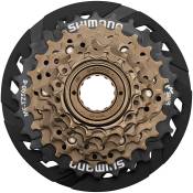 Shimano Tourney TZ500 7 Speed Freewheel, Black/Gold