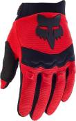 Fox Racing Youth Dirtpaw Race Cycling Gloves, Fluorescent Red