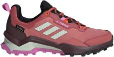 adidas Women's Terrex AX4 Gore-Tex Hiking Shoes - Wonder Red/Linen Green/Pulse Lilac