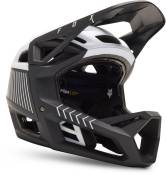 Fox Racing Proframe RS Full Face MTB Helmet, Black/White
