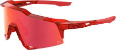 100% Eyewear Speedcraft Peter Sagan LE Gloss Sunglasses (Hiper Red Mirror Lens)