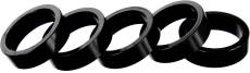 Entretoises Brand-X (alliage, 5 x 10 mm, argentées, 1 1/8 pouce-10 mm) - Black