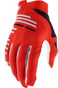 100% R-Core Gloves, Racer Red