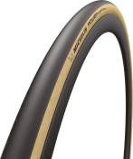 Michelin Power Cup Tubeless Ready Tyre, Black/Tan Wall