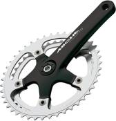Miche Young Road Double Chainset, Black