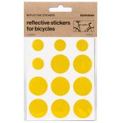 Bookman Reflective Stickers, Yellow