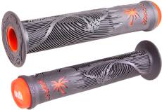 ODI Hucker Signature BMX Grips, Graphite/Orange