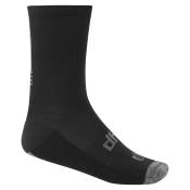 dhb Aeron Winter Weight Merino Sock 2.0, Black/Grey