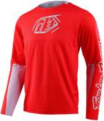 Troy Lee Designs Sprint Cycling Jersey, Icon Race Red
