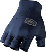 100% MTB Sling Short Finger Gloves, Navy