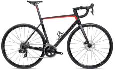 Colnago V3 Rival AXS Disc Carbon Road Bike (2023), Black/Red
