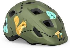 MET Hooray Kid's Helmet, Green Forest