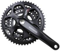 Shimano Tourney A073 7-8 Speed Triple Chainset, Black