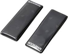 Bookman Magnetic Clip-On Reflectors, Black