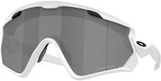 Oakley Eyewear Wind Jacket 2.0 Matte White Sunglasses (Prizm Black Lens)