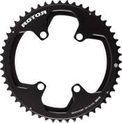 Rotor Round Outer Road Chainring (BCD 4x110), Black